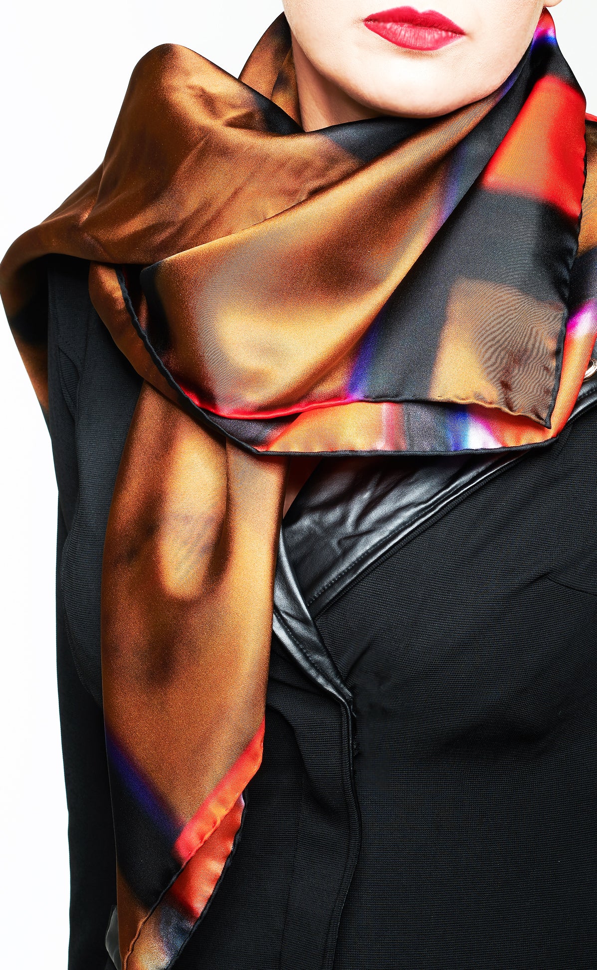 The Signature Print Silk Square