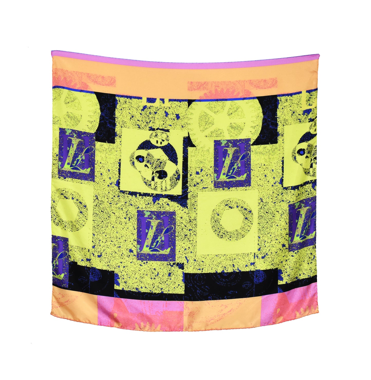 The Signature Print Silk Square